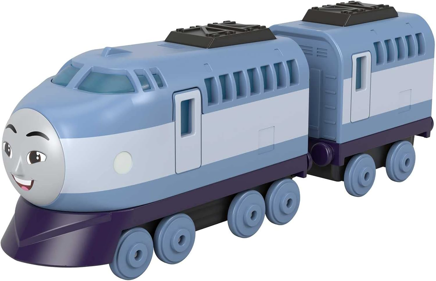 Fisher-Price Thomas & Friends Die-Cast Push-Along Kenji Toy Train Engine for Preschool Kids Ages 3+ image number 4