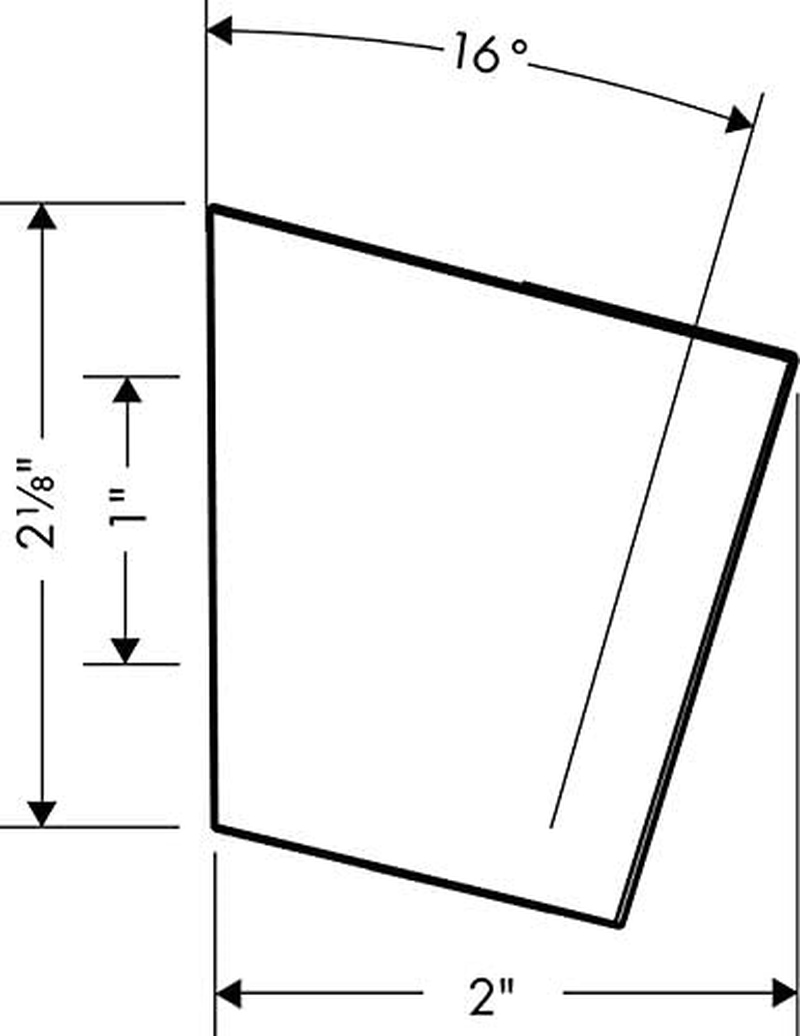 Hansgrohe Easy Install Handheld Shower Head Holdermodern in Chrome, 28331000 - Brushed Black Chrome. image number 3