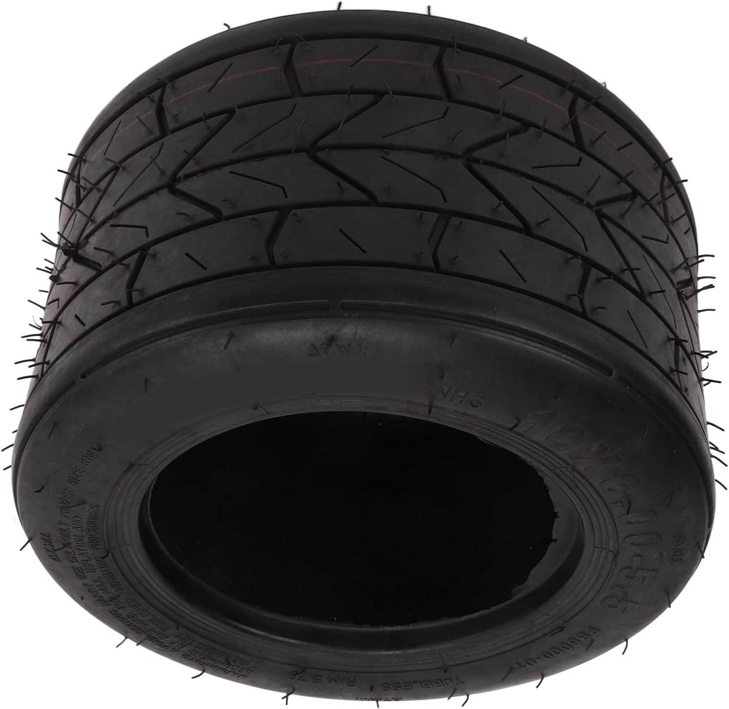 10 Inch Wide Tyre, 10 X 6.00-5.5 Vacuum Tyre, Durable for Motor for Electric Scooter image number 4