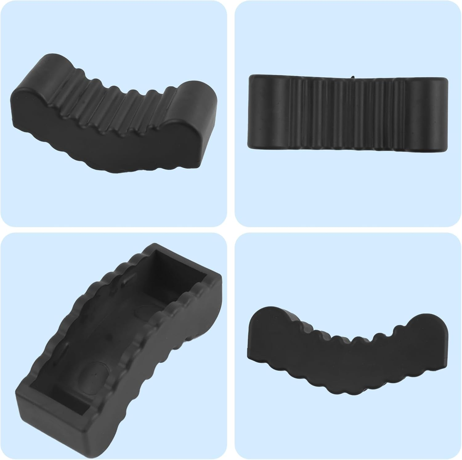 2PCS Jack Stand Pads,Anti-Slip Rubber Floor Jack Pad Fit 2-3 Tons Heavy-Duty Jacks Stands,Professional Floor Jacks Rubber Pads Provides Cushion & Protection Car Accessories image number 1