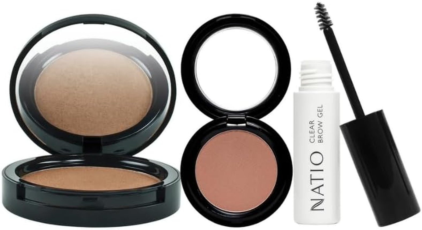 Natio Sunkissed Shimmer Makeup Set - Pink image number 2