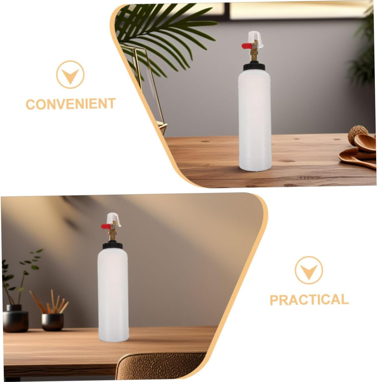 GANAZONO 2Pcs Change Tool Kit Automatic Dispensing Bleeding System Non-Return Check Valve for Auto Motorcycle Maintenance image number 2