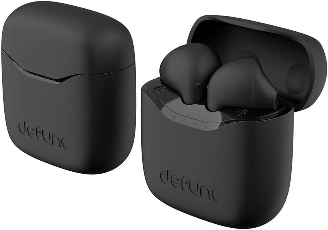 Defunc True Lite Wireless In-Ear Headphones with Powerful Sound (Black) image number 1