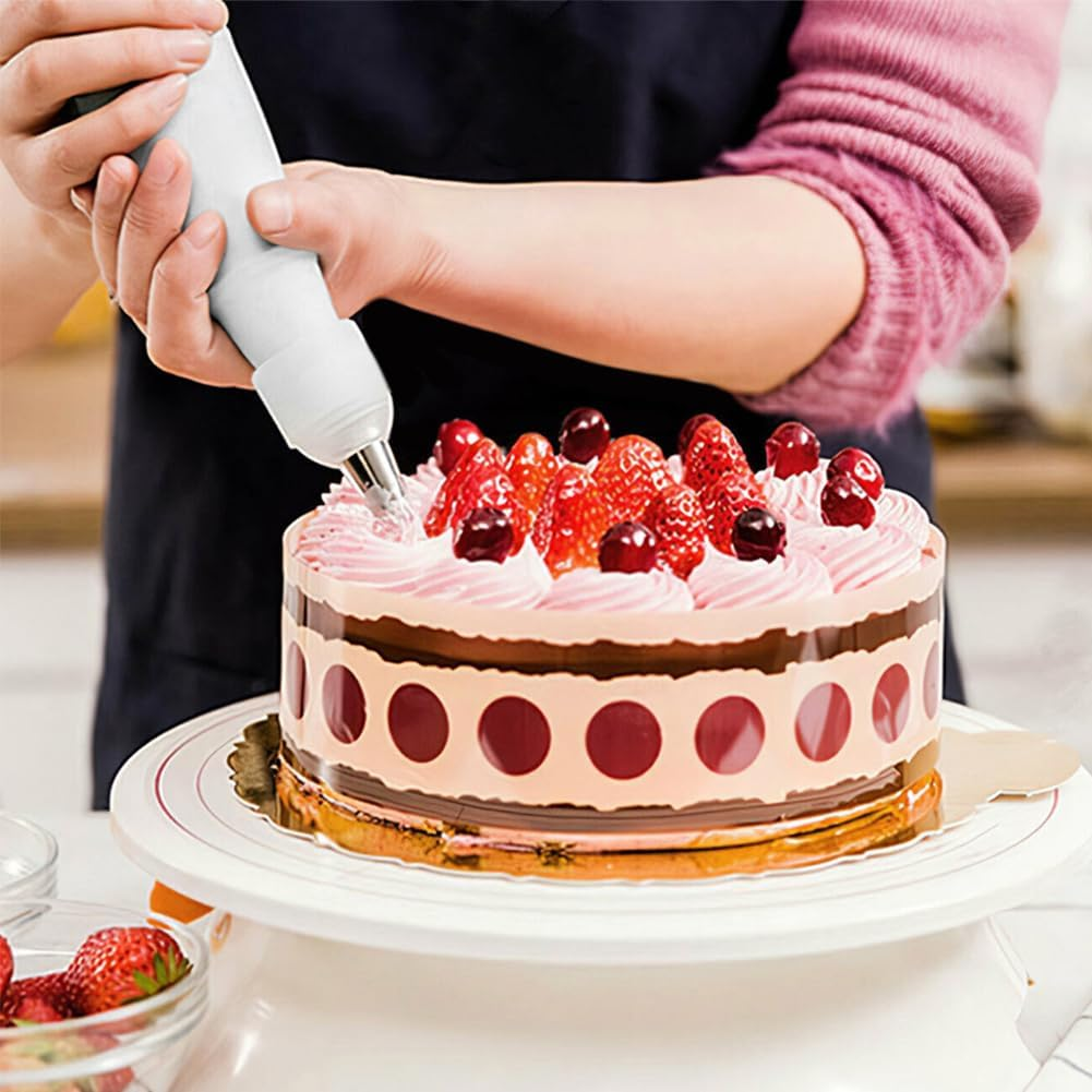 44 Pcs Icing Piping Bags and Tips Set-Cookie, Cake Decorating Set, Piping Icing Nozzles with Reusable Silicone Piping Bag, Suitable for Cakes, Cupcakes, Cookies image number 4