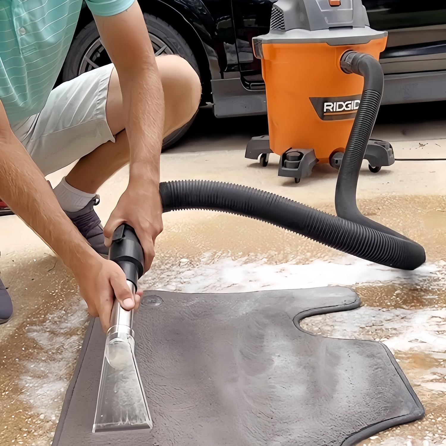 Happy Tree Upholstery Detailing Hand Wand with See-Through Plastic Head for Carpet Cleaning Truck Mount & Portable Extractor - Two Adapters With Inside Threads image number 3