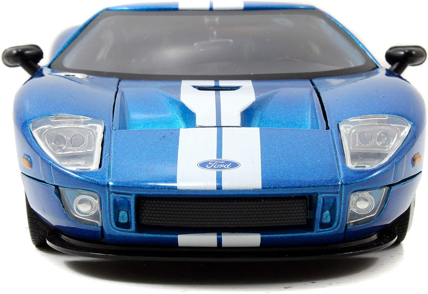 Jada Fast and Furious 2005 Ford GT Blue Die-Cast Car Toy image number 3