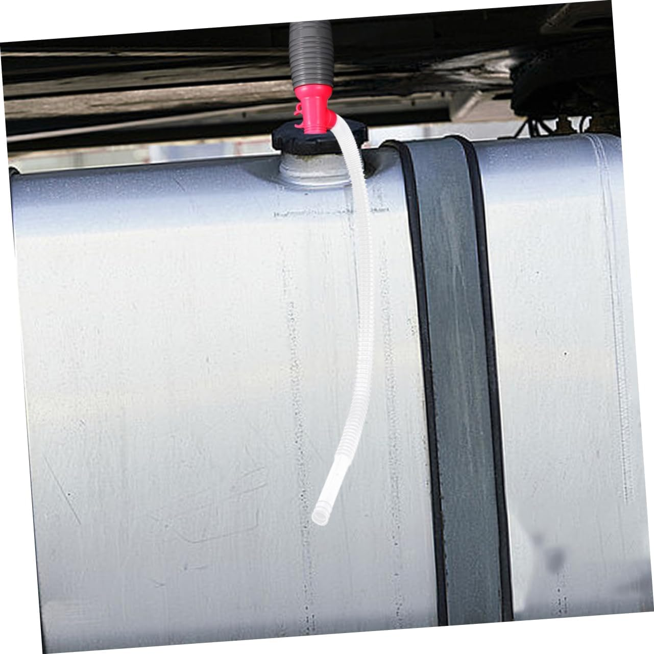 GLEAVI 2 Pcs Manual Car Fuel Transfer Pump Siphon Hose Kit High Flow Oil Pump for Gasoline and Water Transfer Auto Accessories image number 2