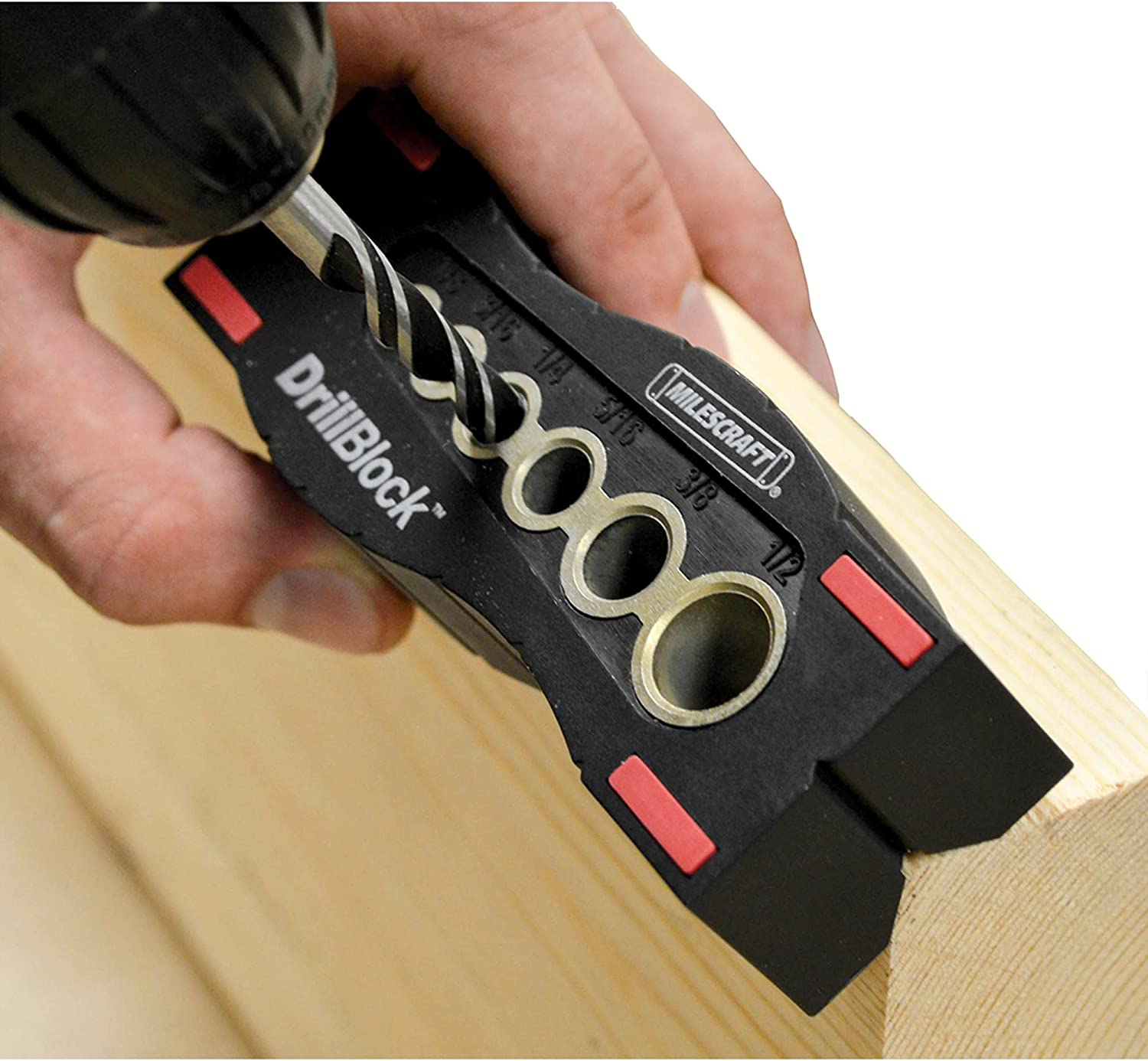Milescraft Drillblock Metric Drill Guide image number 3