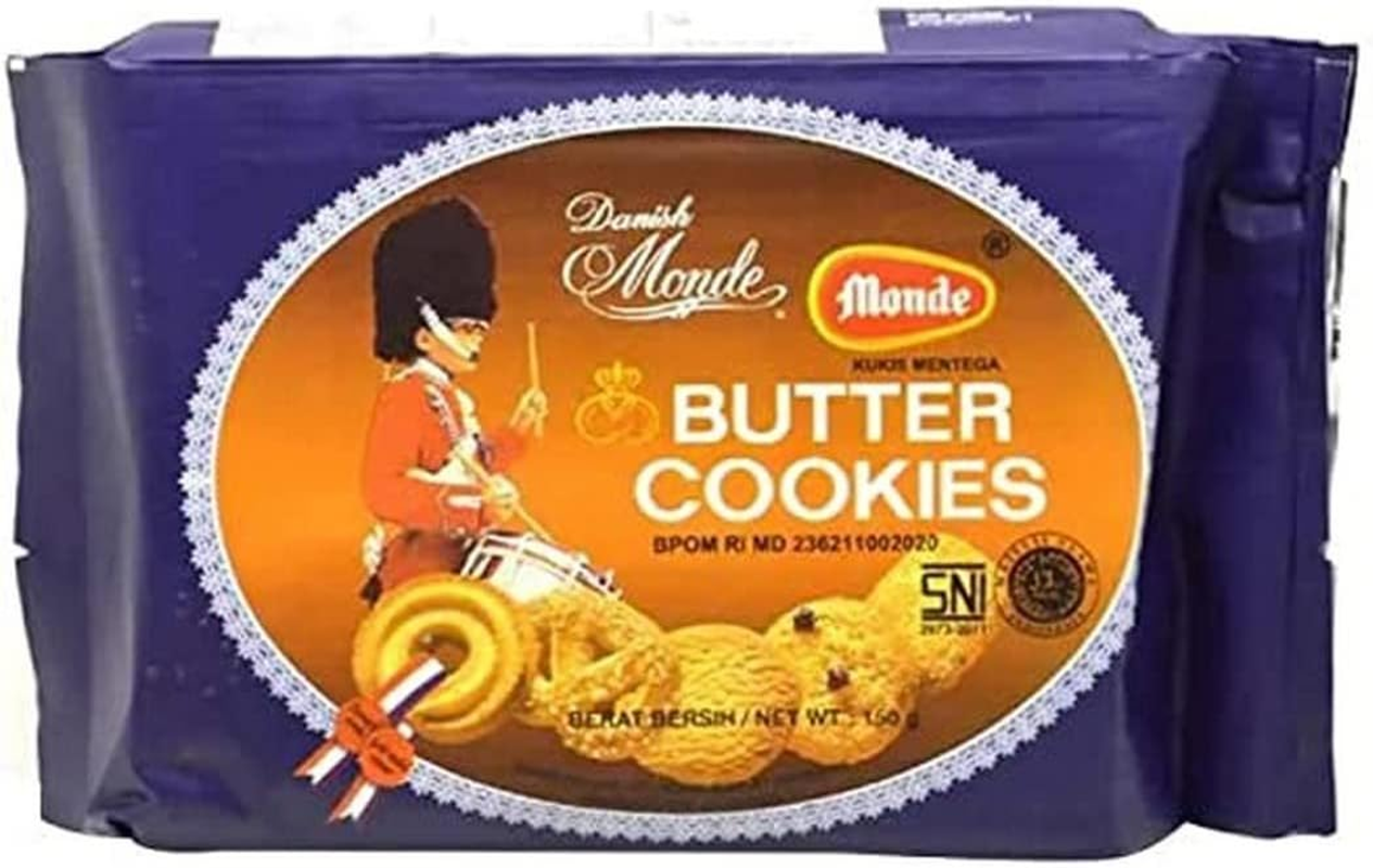 Danish Monde Butter Cookies 150 G image number 2