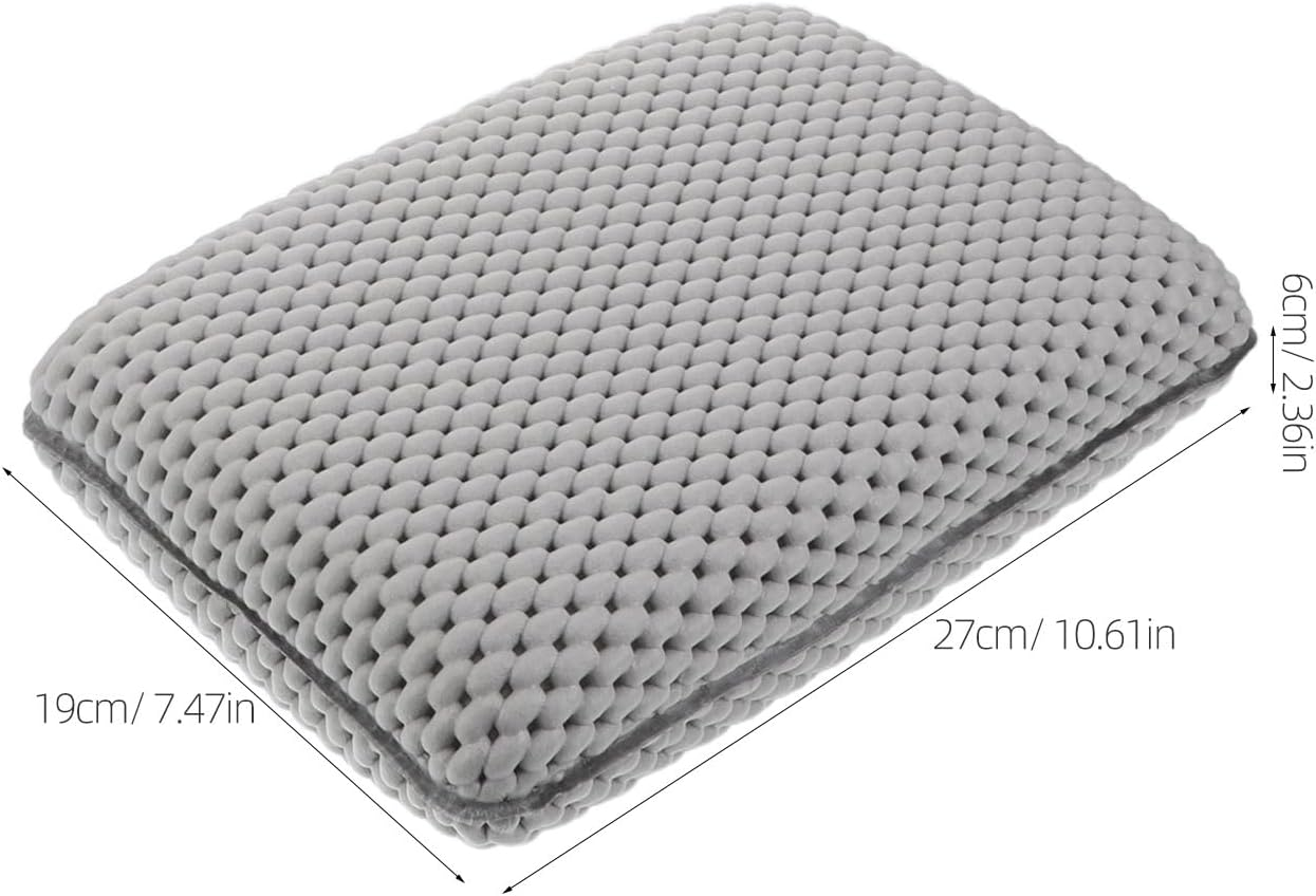 2Pcs Spa Foam Bath Pillow Nonslip Suction Cup Bathtub Head Rest Neck Cushion Accessories for Women Men Shower Hotel Swimming Pool image number 1