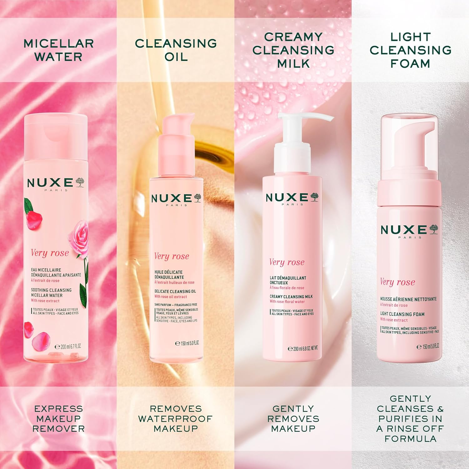 Nuxe - Very Rose Micellar Water 400 Ml (NUXVN067904) /Makeup image number 3