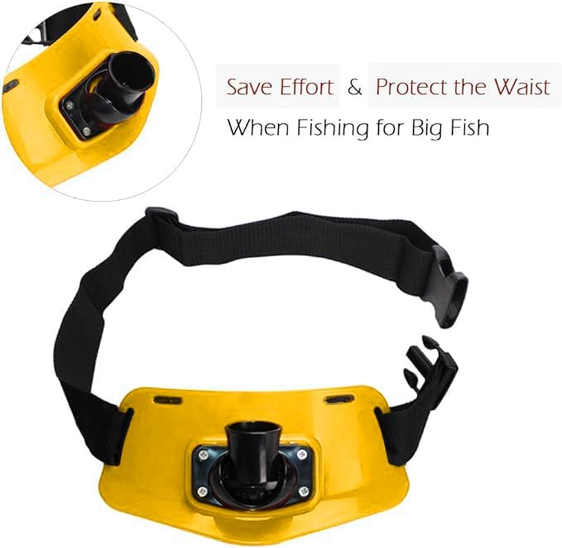90&deg; Adjustable Fishing Fighting Waist Belt, Fishing Rod Holder, Padded image number 5