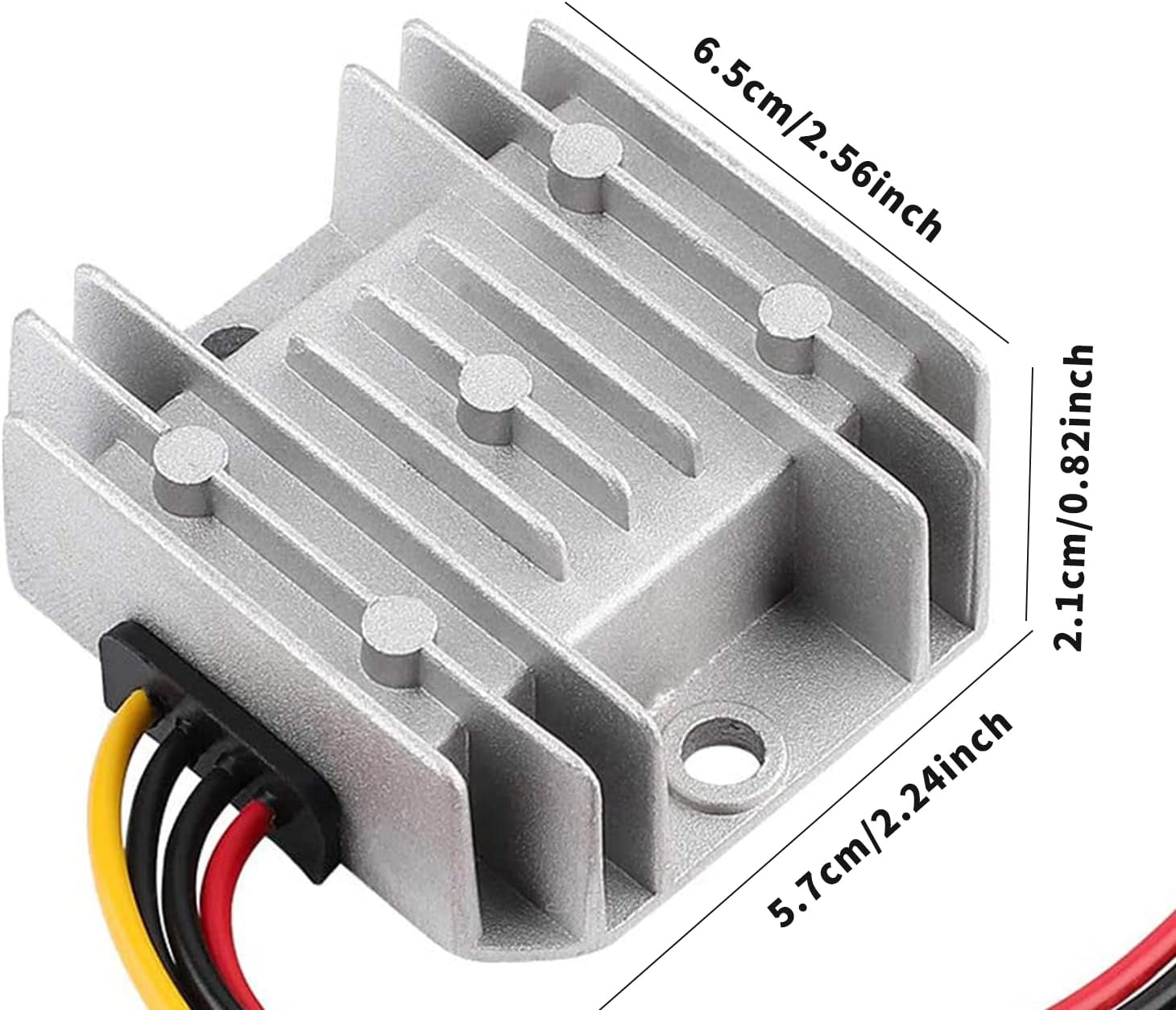 DC 8V-40V to 13.8V 10A 138W Regulator Waterproof Module Transformer Golf CART Voltage Reducer Automatic Buck Boost Converter for Club Car LED Light,Regulator and DC-DC Converter for Car Power Supply.