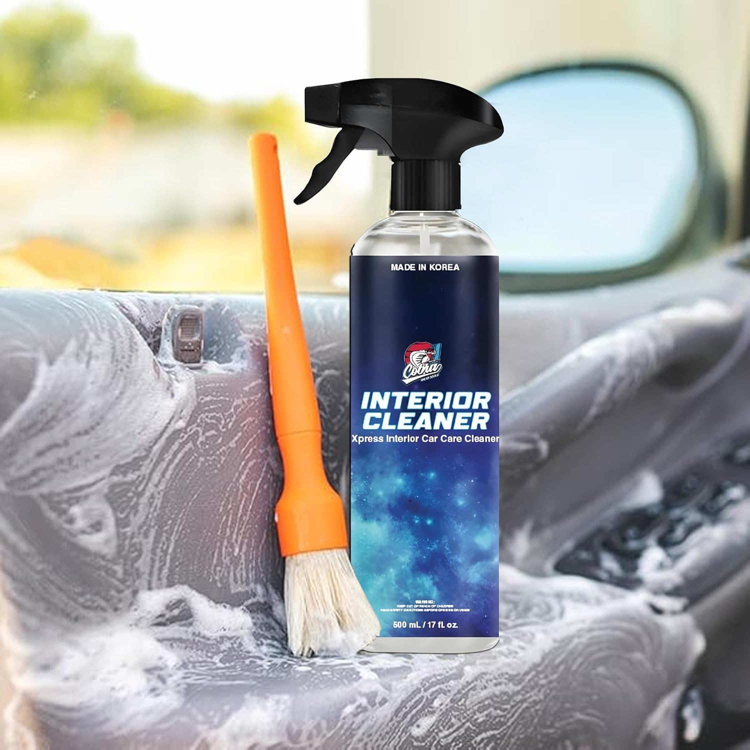 Interior Cleaner | Xpress Interior Car Care Cleaner |500Ml image number 2