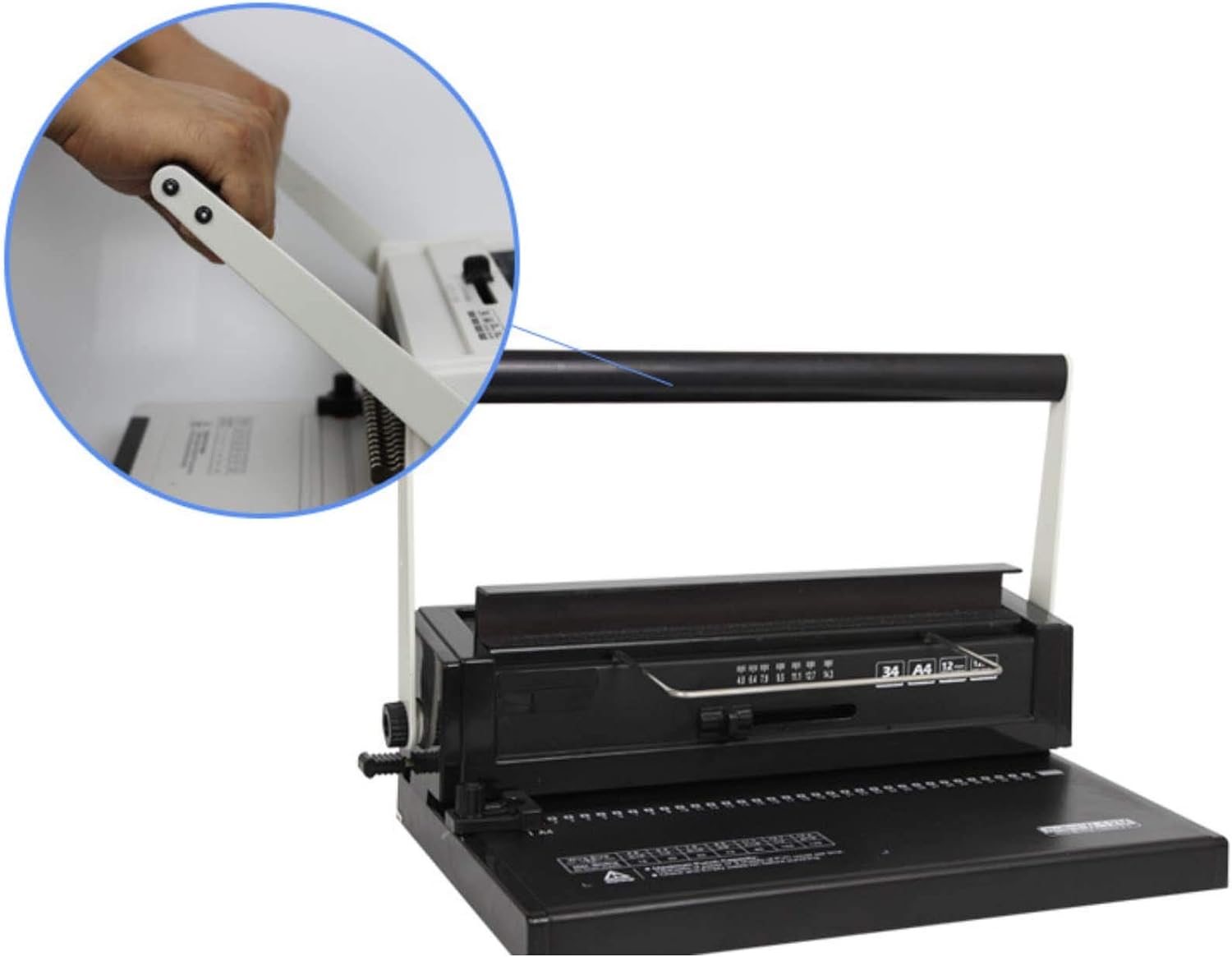 Office Wire Binder Binding Machine JL-M12W (34 Holes) image number 1