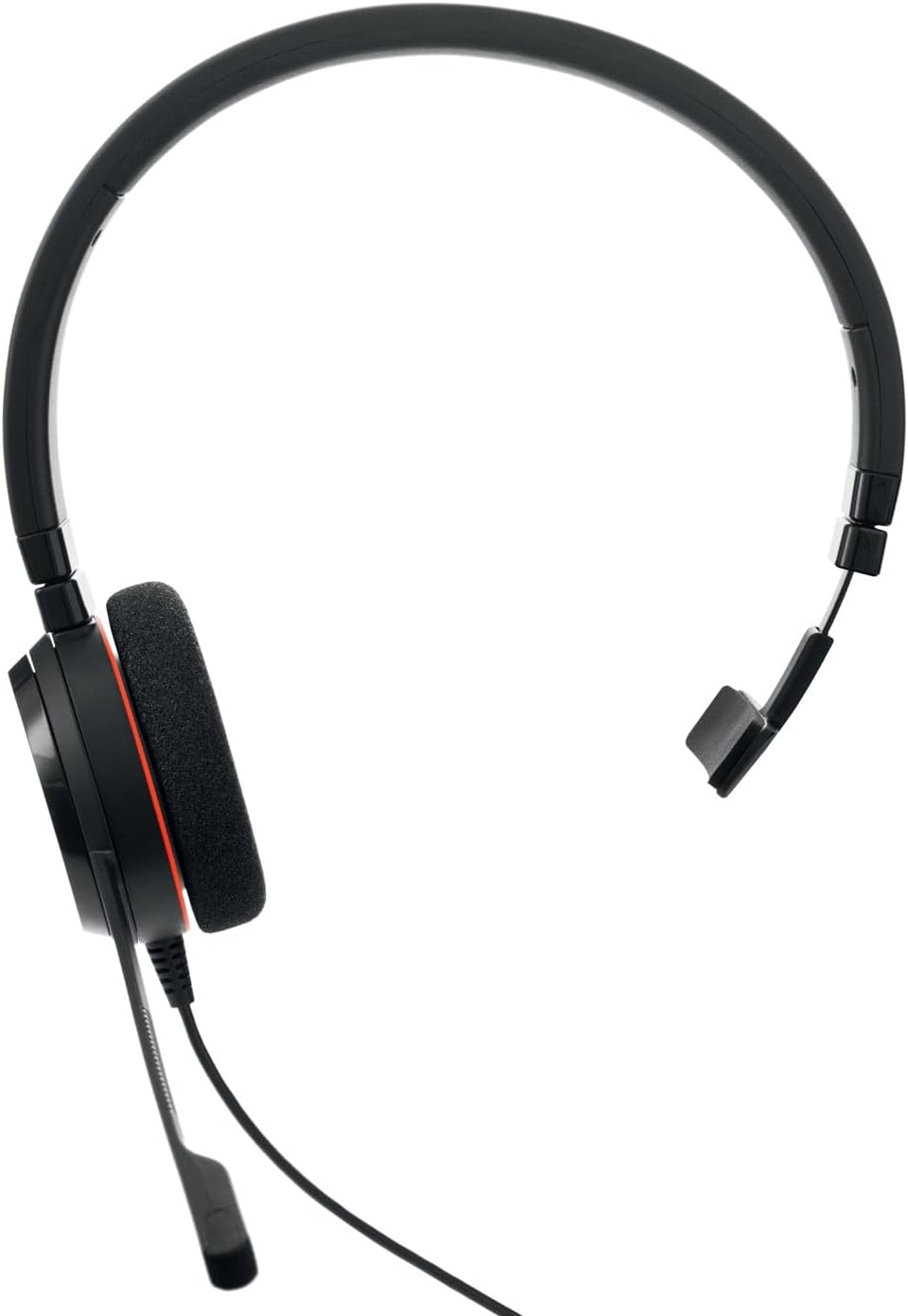 Jabra Evolve 20 Mono Headset &ndash; Microsoft Certified Headphones for Voip Softphone with Passive Noise Cancellation &ndash; USB-C/A &ndash; Black image number 1