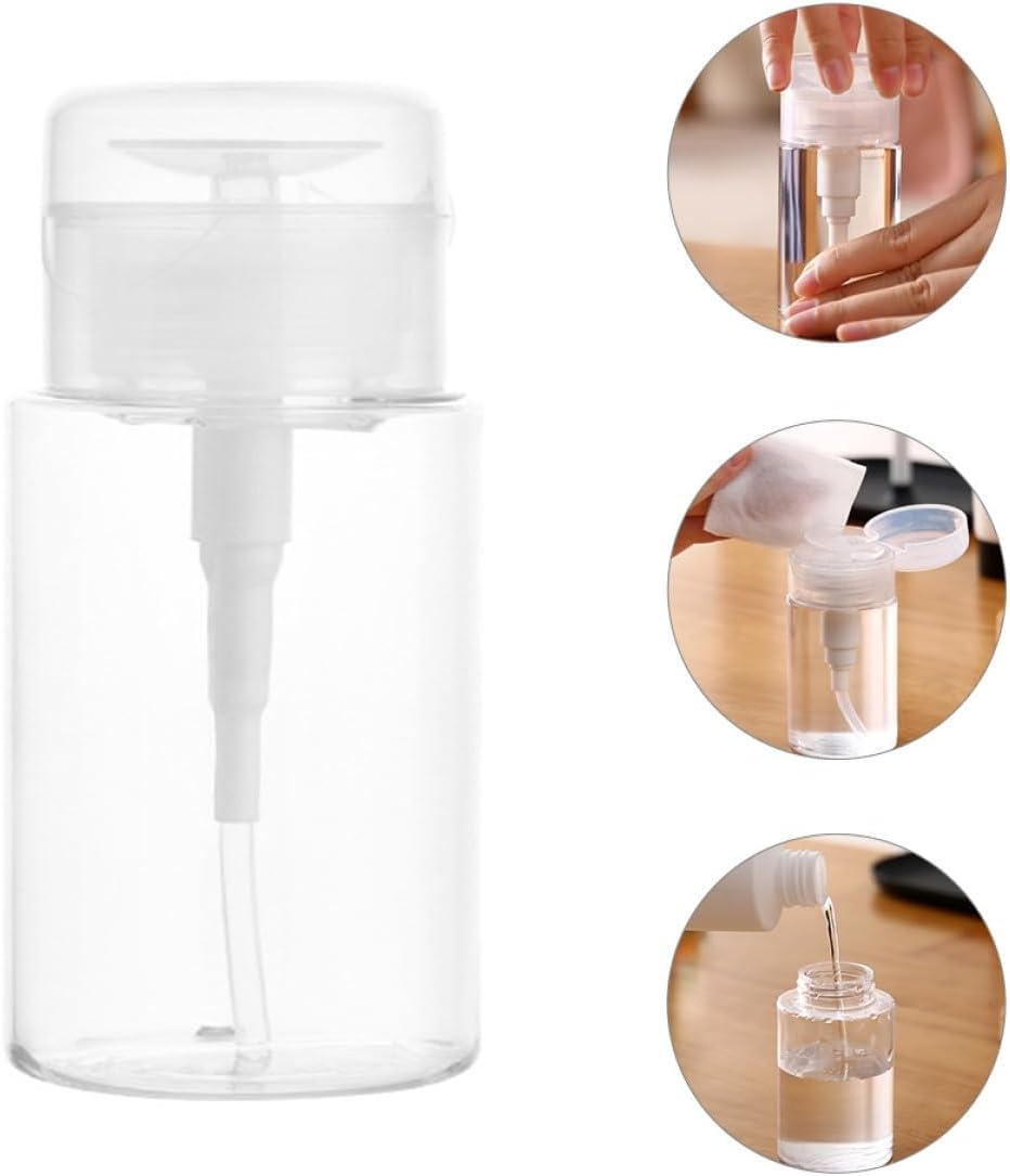 OSALADI 100Ml Travel Pump Bottle for Cosmetics Refillable Empty Lotion Container with Press Pump for Foundation and Skincare Storage image number 1