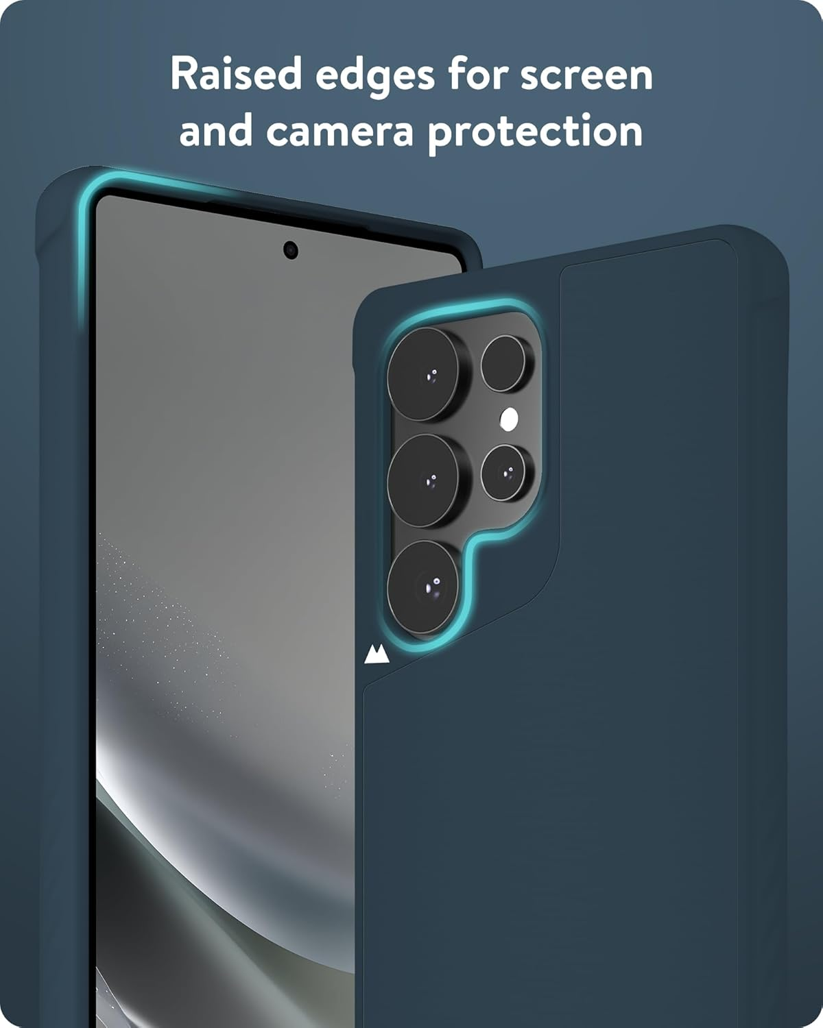 Mous for Samsung Galaxy S25 Ultra Case Magsafe Compatible - Limitless 6.0 - Navy Blue - Protective Shockproof Phone Cover image number 6