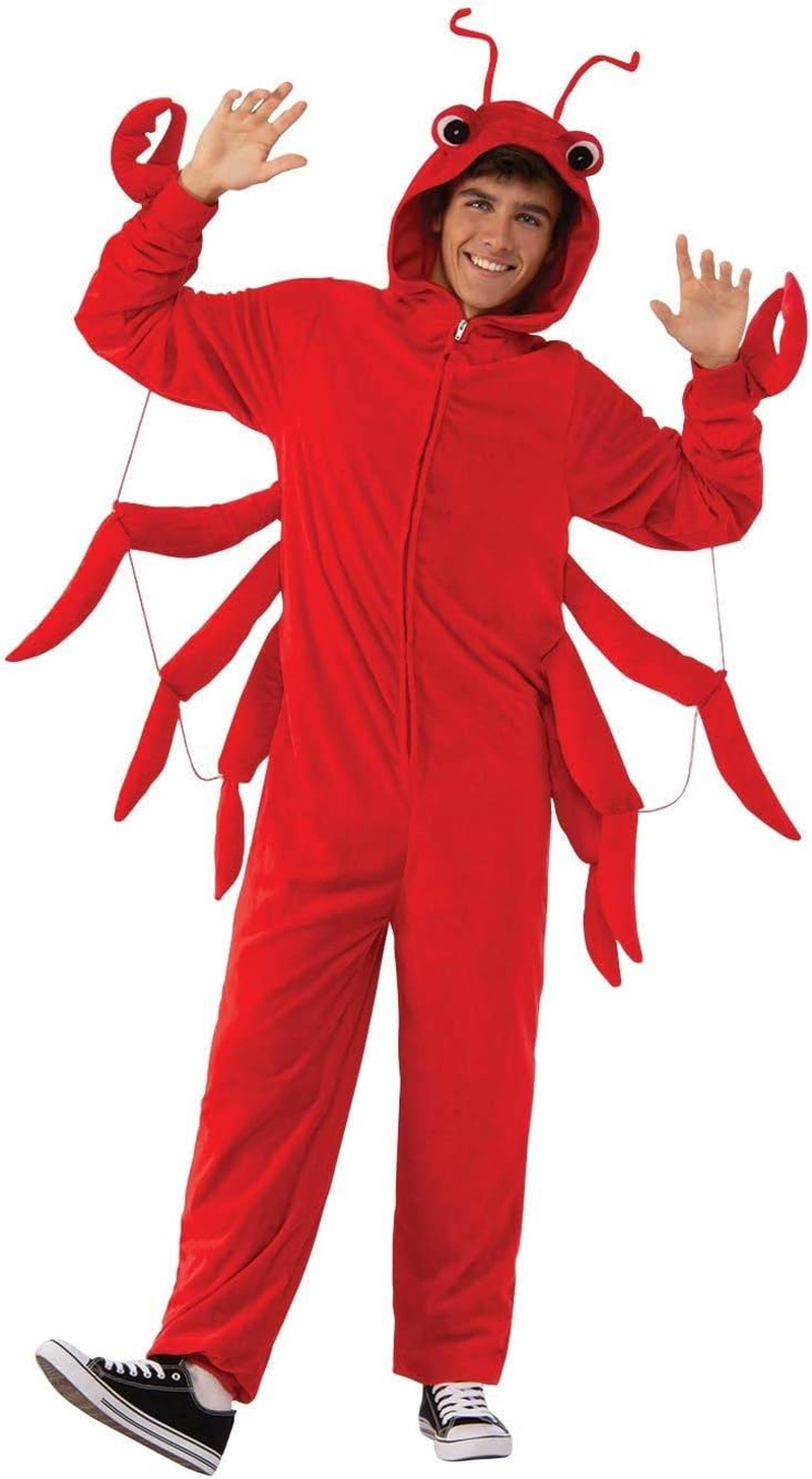 Lobster Furry Adult Onesie image number 1
