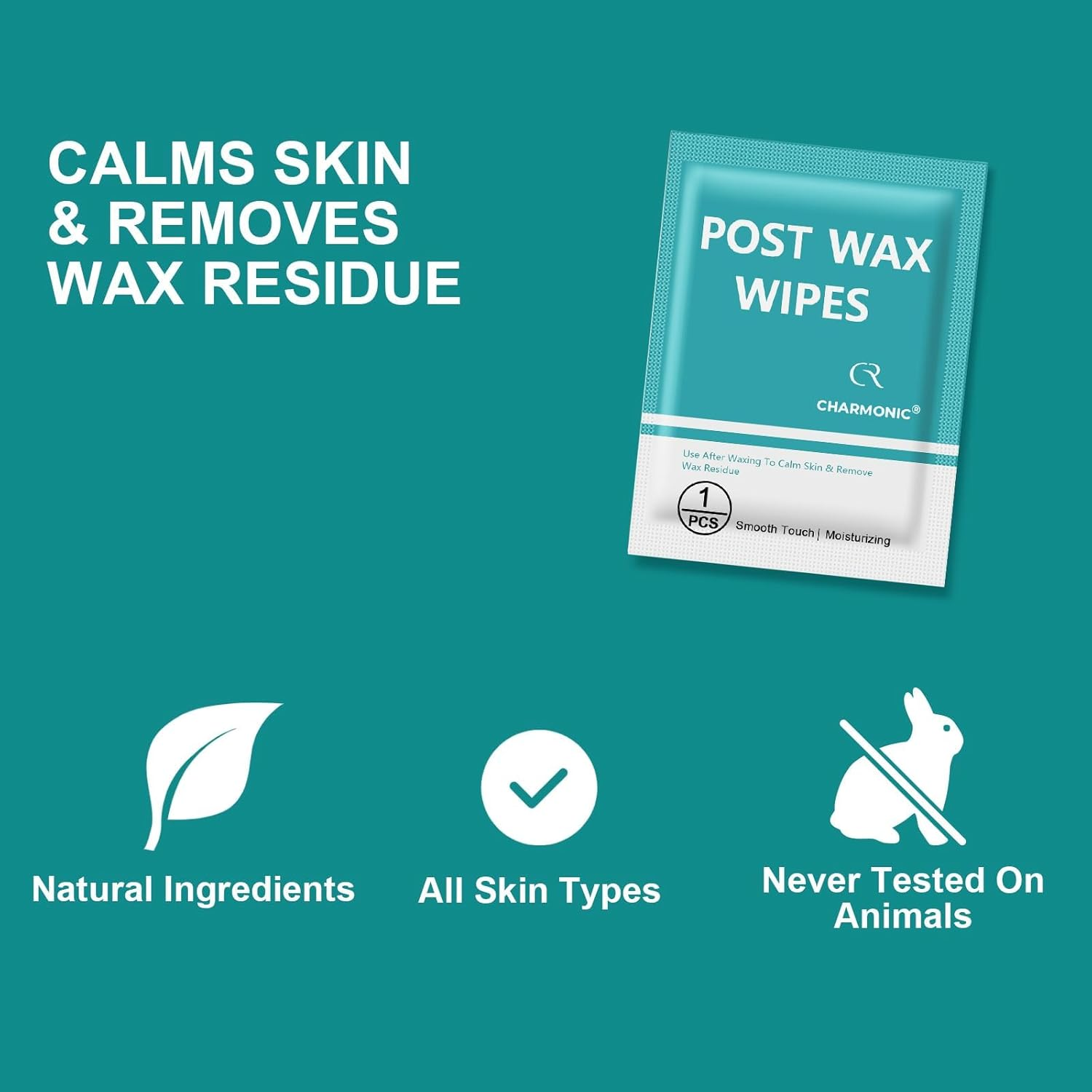 25 Pcs Post Wax Oil Wipes, Wax Remover for Skin Cleanser, after Wax Care Reduces Redness, Removes Residue, Body & Facial Post Waxing Treatment, Post Wax Care Refill Pack for All Hair Removal Products&hellip;