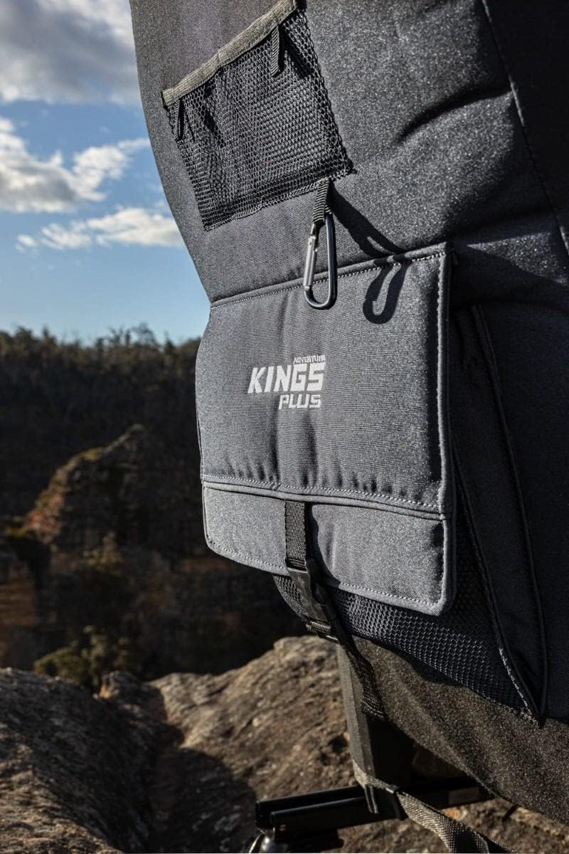 Kings plus Premium Seat Covers Pair 12Oz Canvas Universal Fit Thick Padded Seat and Backrest image number 3