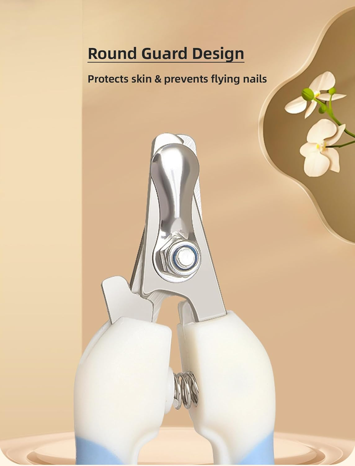 Pet Grooming Kit &ndash; Self-Cleaning Slicker Comb, Nail Clipper & File for Cats, Dogs & Rabbits image number 3