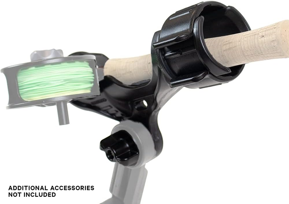 Yakattack Omega Fishing Rod Holder with Track Mounted Locknload Mounting System, Pro and Standard Edition - Multiple Colors | Kayak Fishing Accessories image number 3