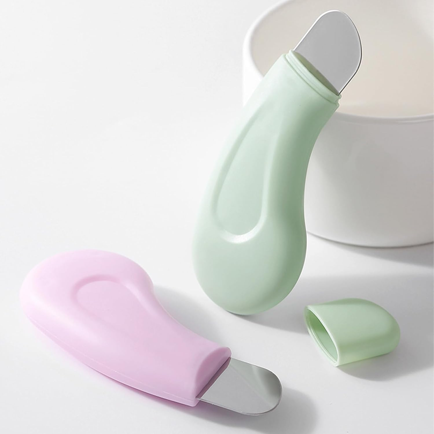 JANGJANG Blackhead Remover Tool Set, 3 Pack Silicone Face Scraper Deep Cleansing Skin Scrubber Nose Pore Cleaner Skincare Tools for Men and Women Professional Facial Care Kit image number 2