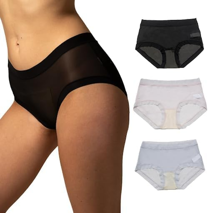 Paire - Women'S Lipstick Underwear | Seamless Panties | Lightweight & Travel-Friendly |Quick Dry Technology| 3 Pack image number 4