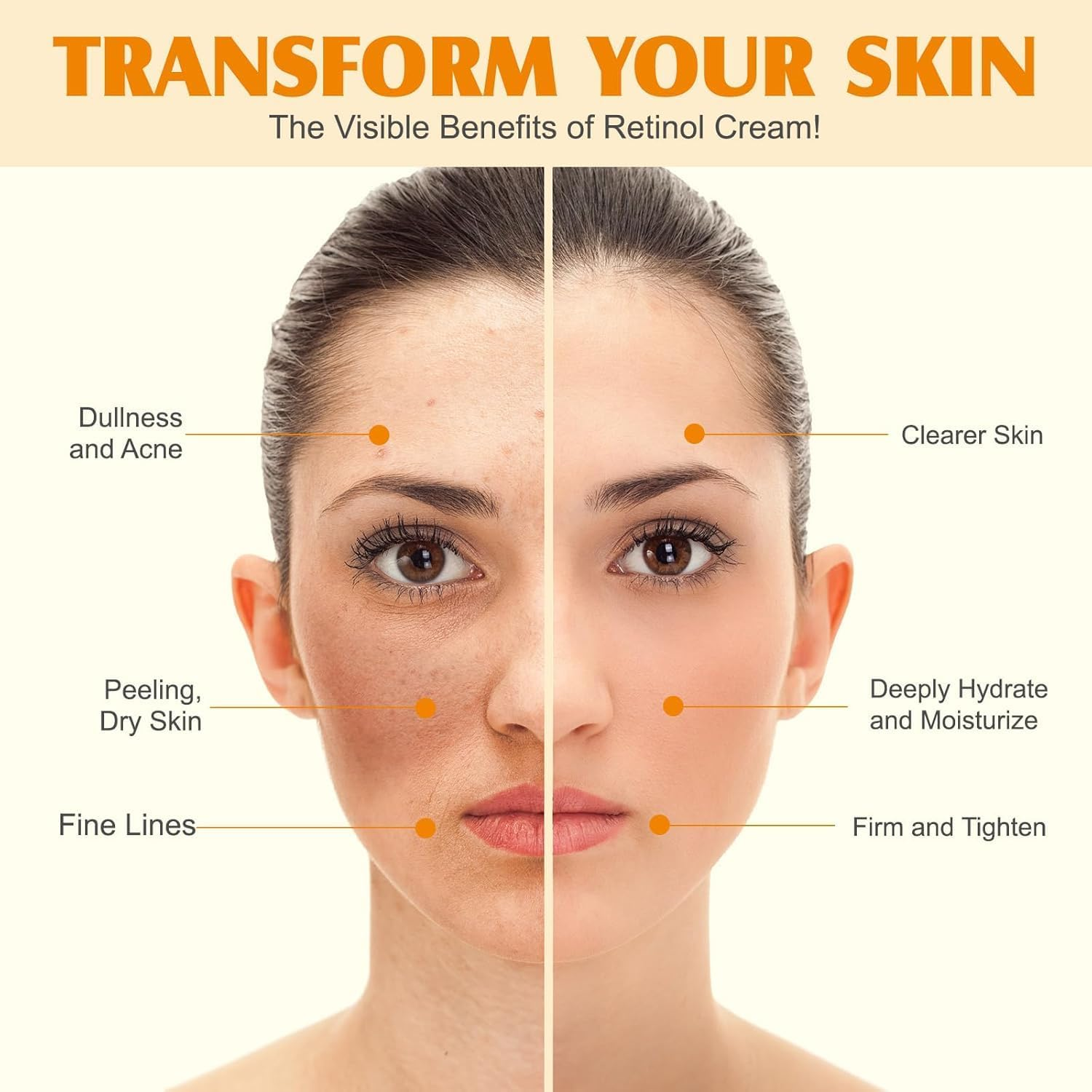 Beef Tallow & Honey Balm for Skin，Natural Moisturizer Tallow Balm with Raw Honey Deeply Nourishing for Face & Body(1Pcs)