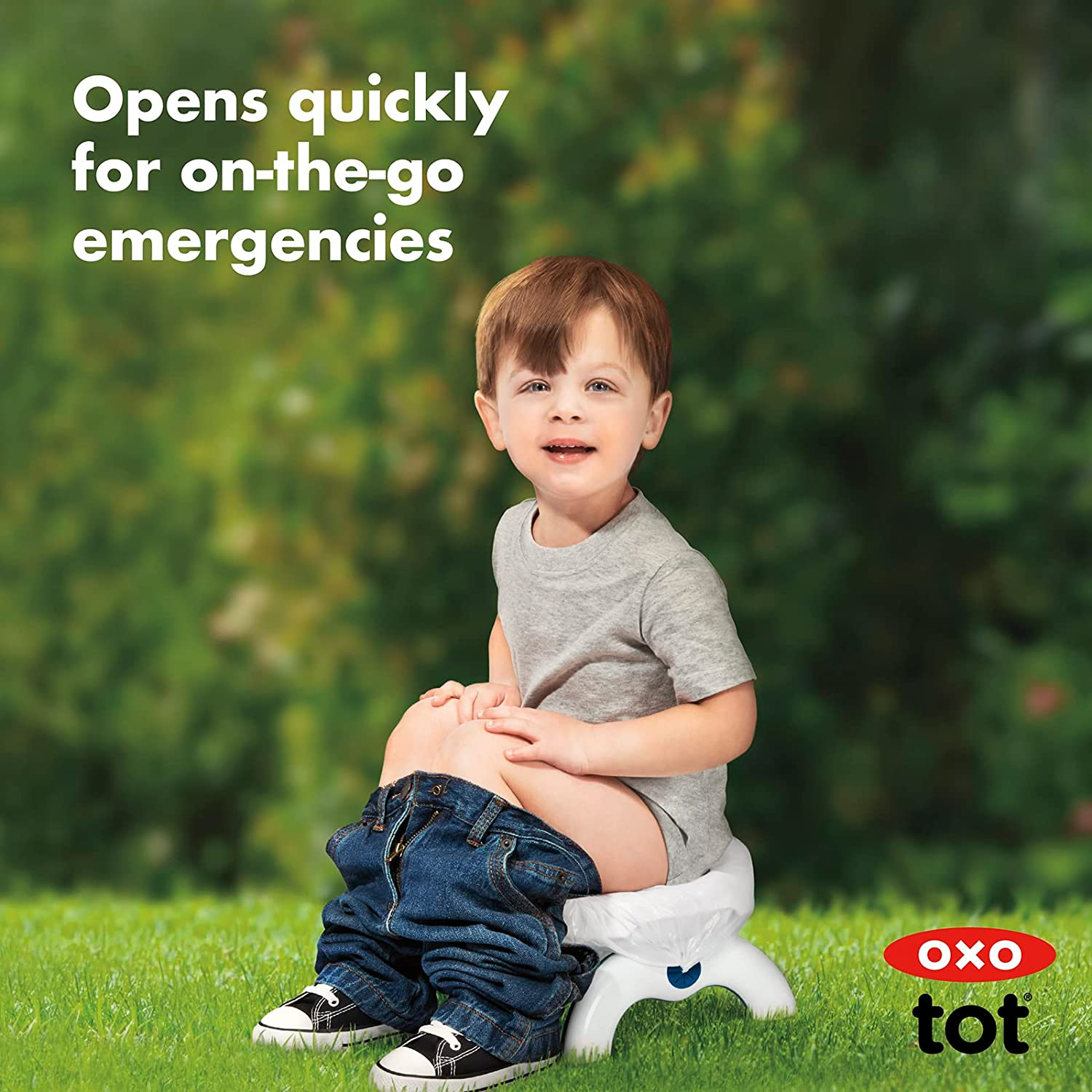 OXO Tot 2-In-1 Go Potty for Travel - Navy