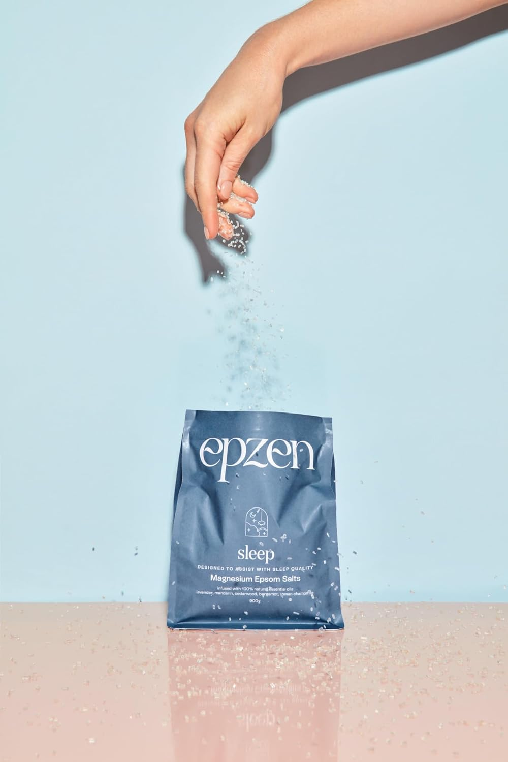 Epzen Epzen Sleep Premium Magnesium Bath Crystals 900 G, 900 G image number 4