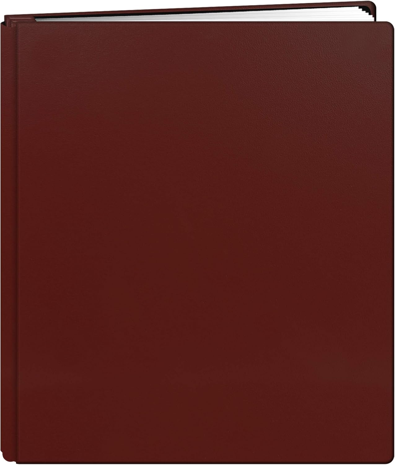 8.5X11 Deluxe Leather Scrapbook, Navy Blue - Hunter Green image number 2