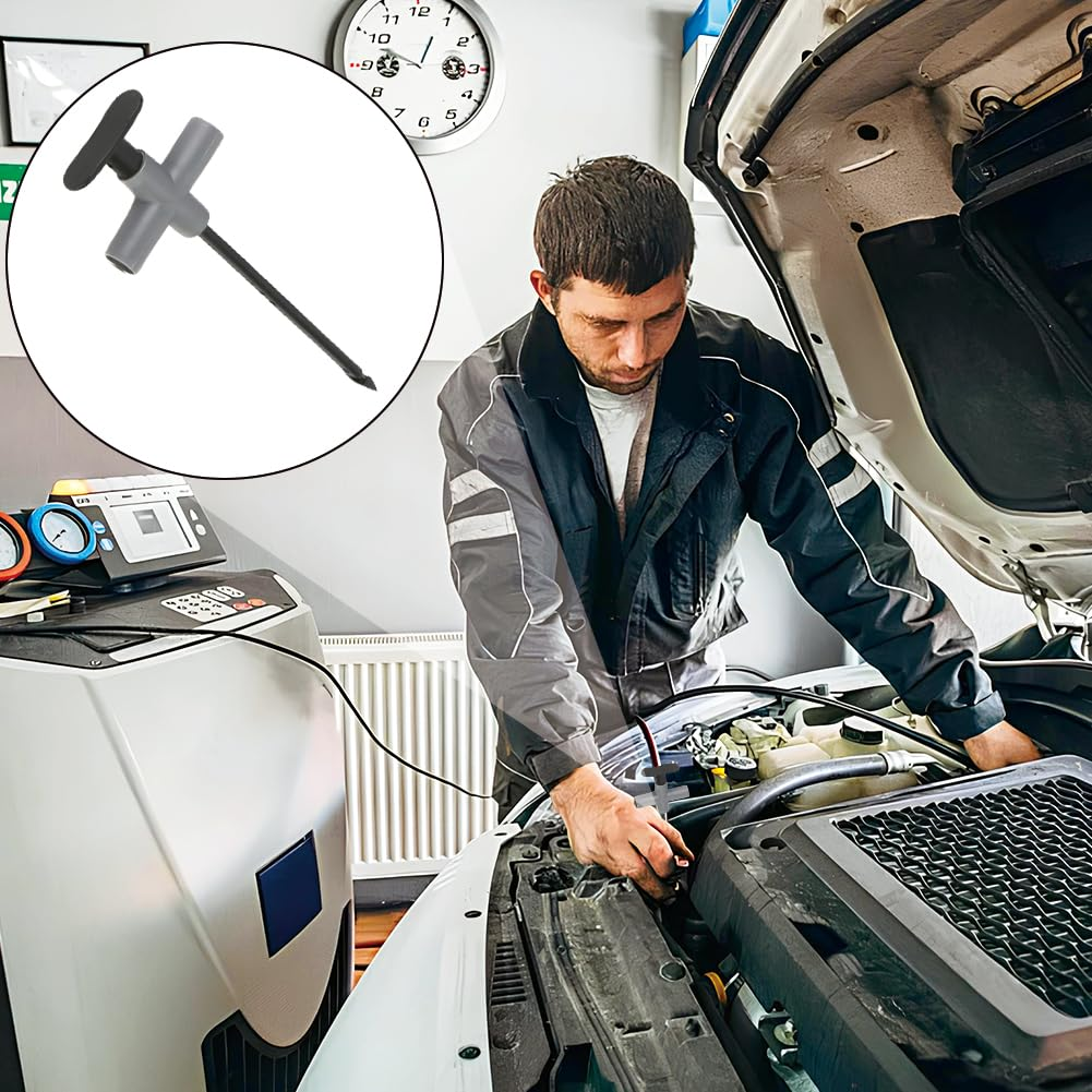 Wire Piercing Probe, 2Pcs P5010 Digital Multimeter Test Clips 4Mm Test Lead Probe Auto Puncture Probe Replaceable Car Testing Repairing Accessories image number 5