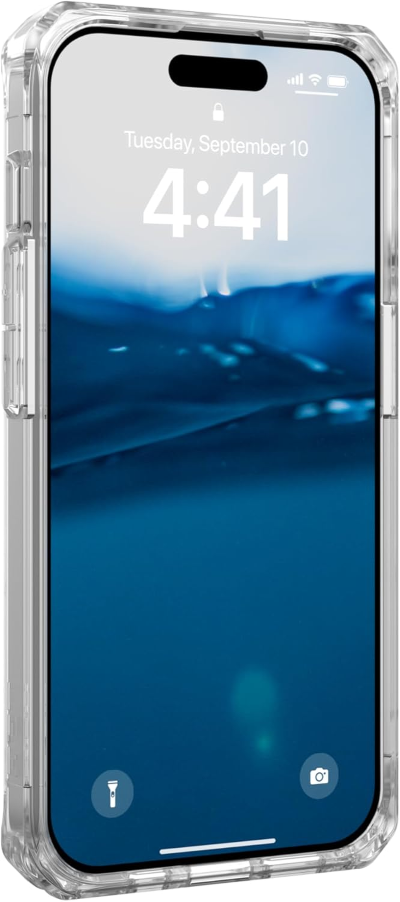 UAG Plyo Apple Iphone 15 Pro (6.1") Case - Ice (114285114343), 16Ft. Drop Protection (4.8M), Armored Shell,Air -Soft Corners, Rugged - Ice image number 3