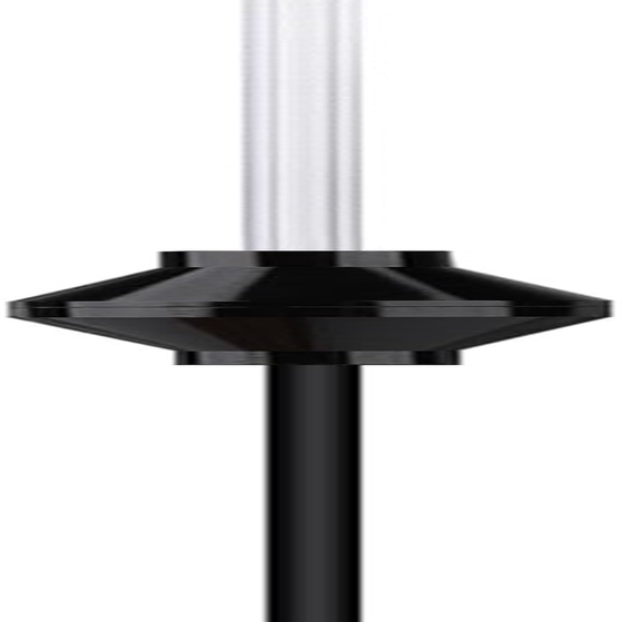 TOPINCN Air Tube Security Earpiece in Ear Headsets with Mic for Ios And, Professional Audio Visual Wired Headsets, Button Control Earphone for Safe Driving and Exercise (Black Line White Tube)