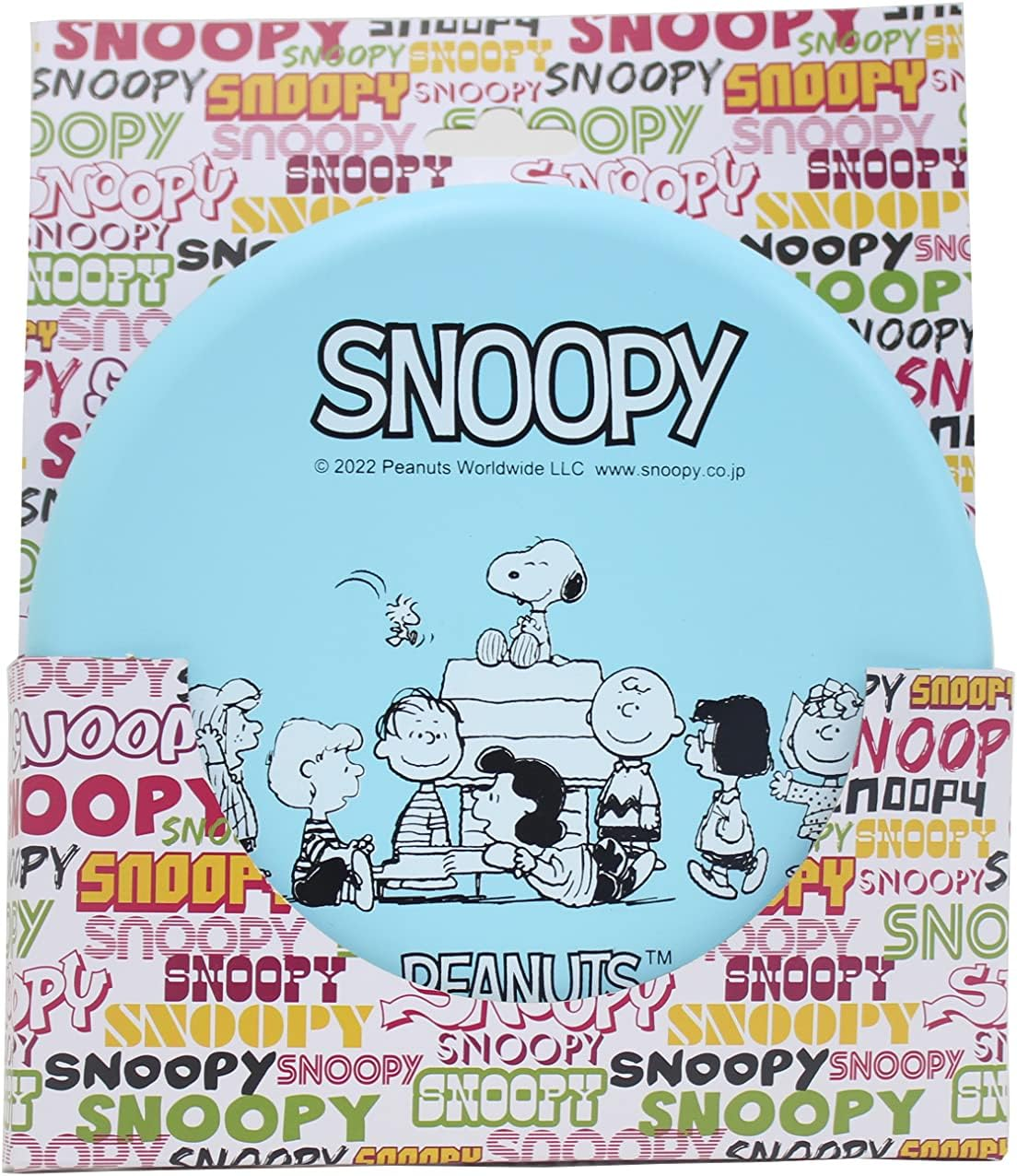 SAKURAI CALFLEX Snoopy SN-3BL Snoopy Flying Disc (Light Blue/Frisbee Sports Disc) Fly Well Outdoor (Park, Outdoor, Outdoor), Sakura Trading image number 1