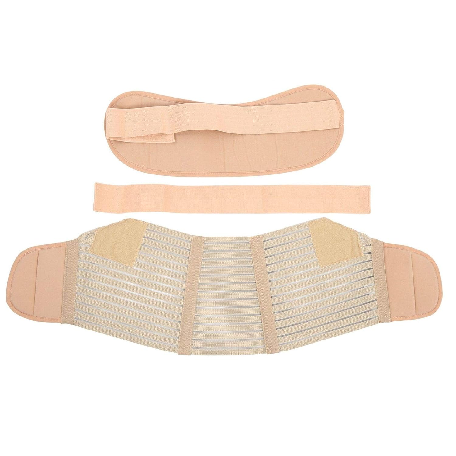 EZONEDEAL Maternity Belt, Pregnancy Support Belt - Waist/Back/Abdomen Band, Pregnancy Belly Support Band - Adjustable Breathable Lower Back Pelvic Support - Maternity Belly Band for Pregnancy (XL) image number 3