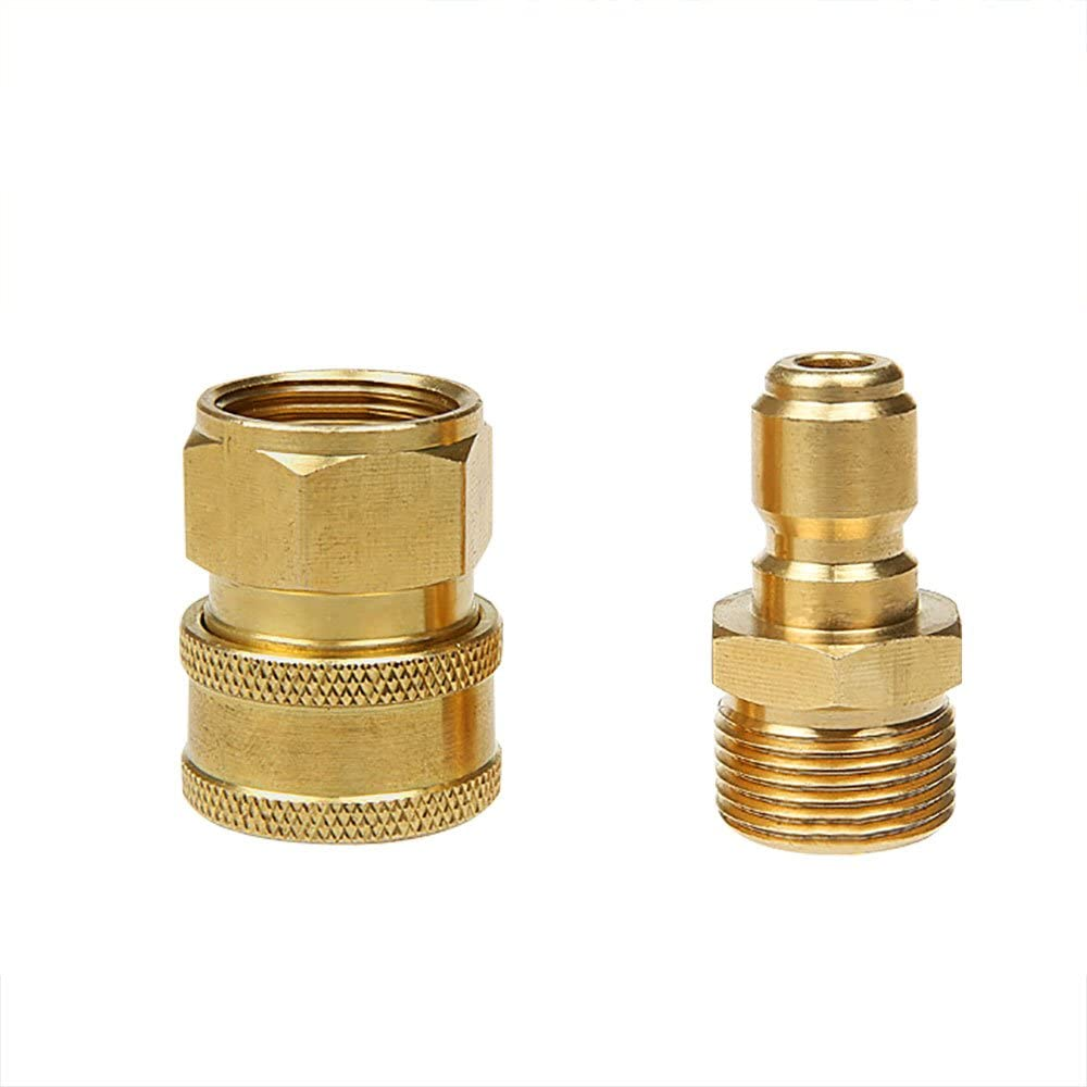NUZAMAS M22 Male Female Thread Cleaning Machine High Pressure Washer Gun Sprayer Pipe Hose Quick Connector Fitting Parts Adaptors image number 2