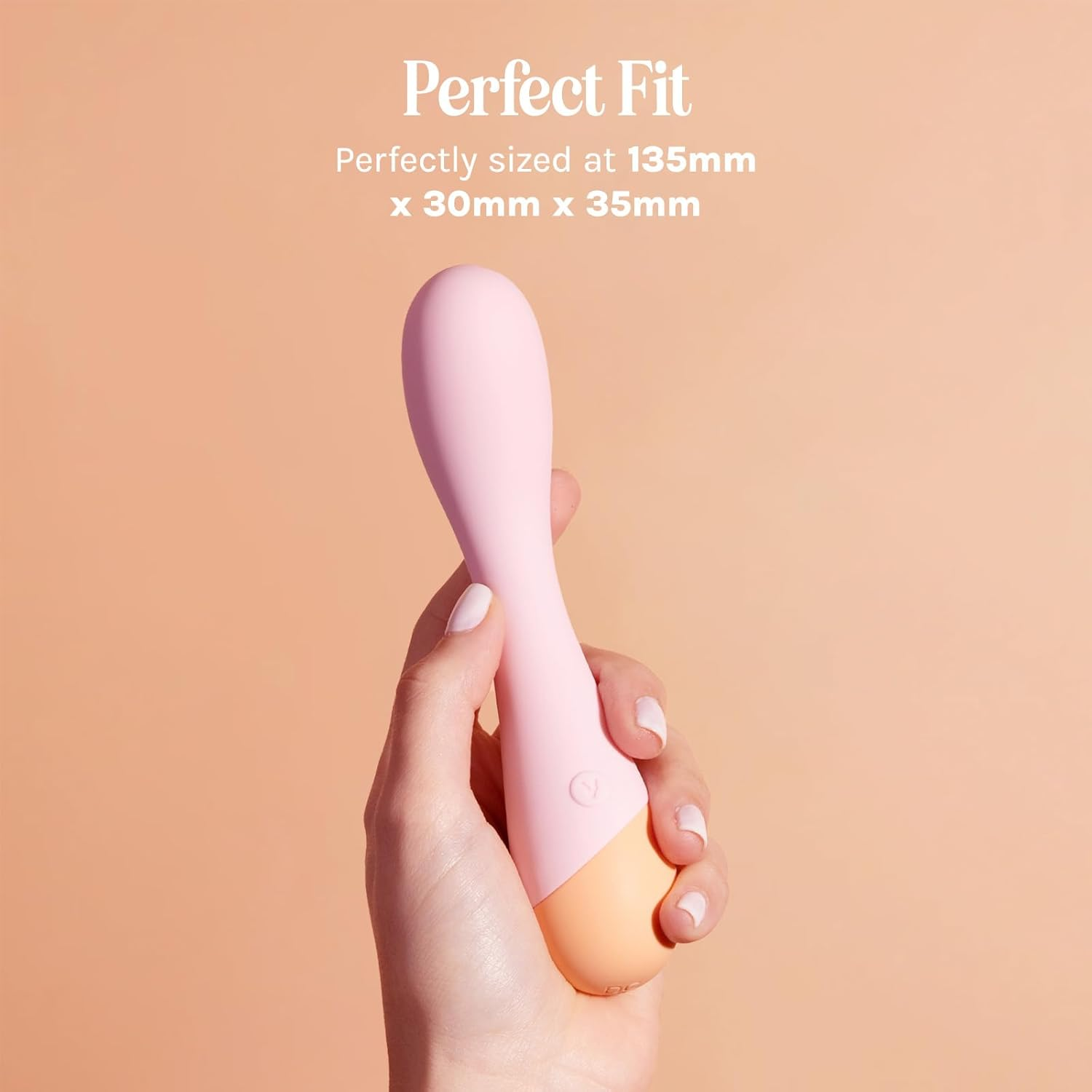 VUSH Peachy G-Spot Vibrator for Women &ndash; Premium Sex Toy for Intense Pleasure, Medical-Grade Silicone, Waterproof, Quiet Vibrator Wand & Personal Massager &ndash; Adult Toy for Couples and Solo Play image number 5