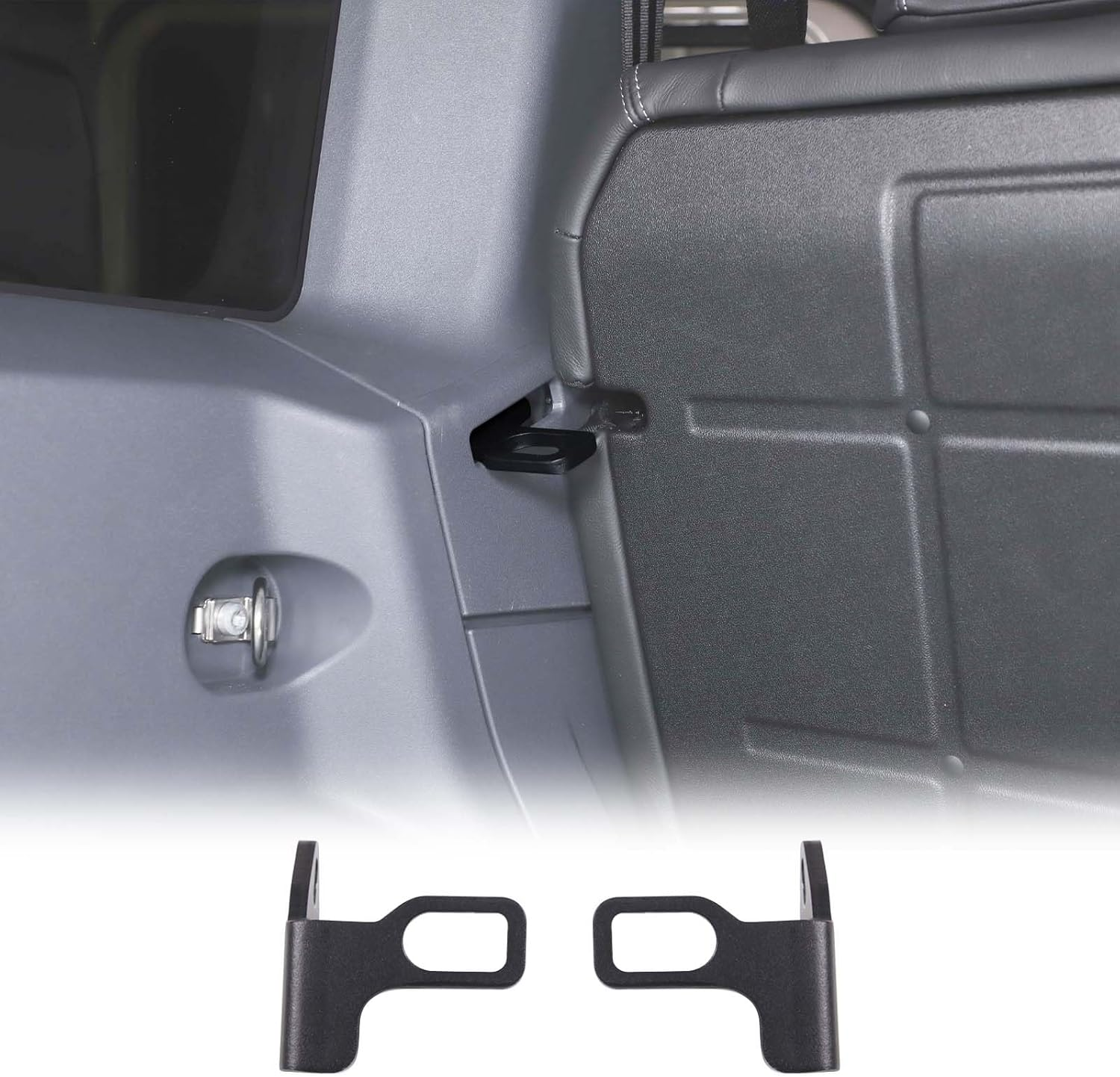 Rear Seat Backrest Adjuster Compatible with INEOS Grenadier 2020-2025 Accessories | Heavy Duty Carbon Steel Bracket Kit | 2PC Set