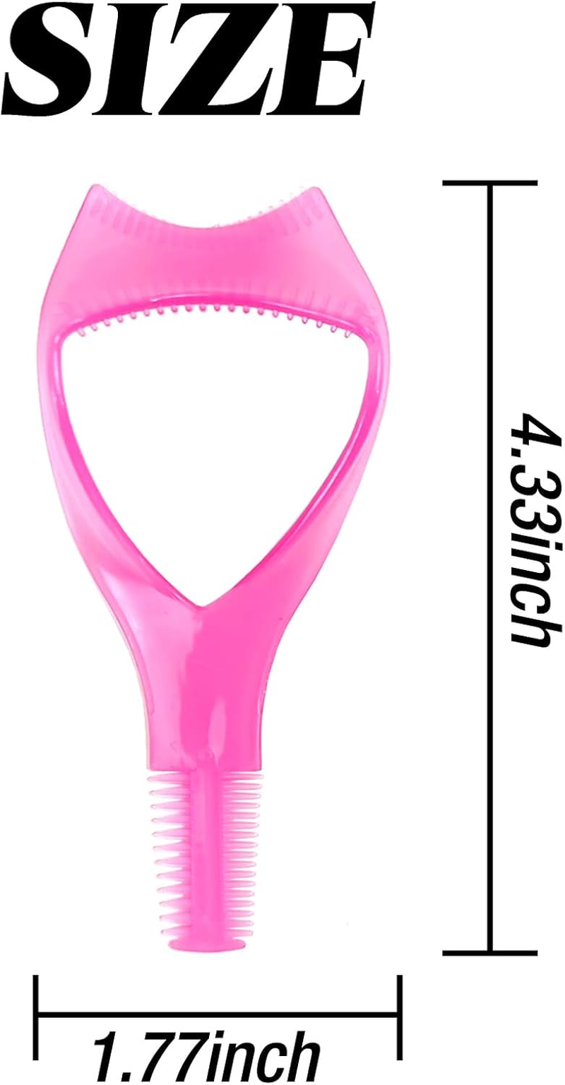 RONYOUNG 9PCS 3 in 1 Eyelashes Tools Mascara Shield Applicator Guard Eyelash Guide for Makeup, 3 Colors image number 1