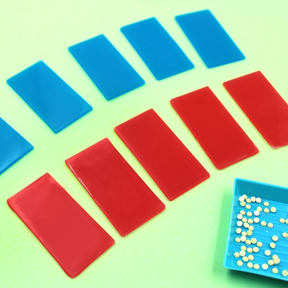 AFUNTA Diamond Art 60 Pieces Diamond Painting Kits Clay Diamond Painting Kits Cross Stitch Painting Kits Red Blue image number 3