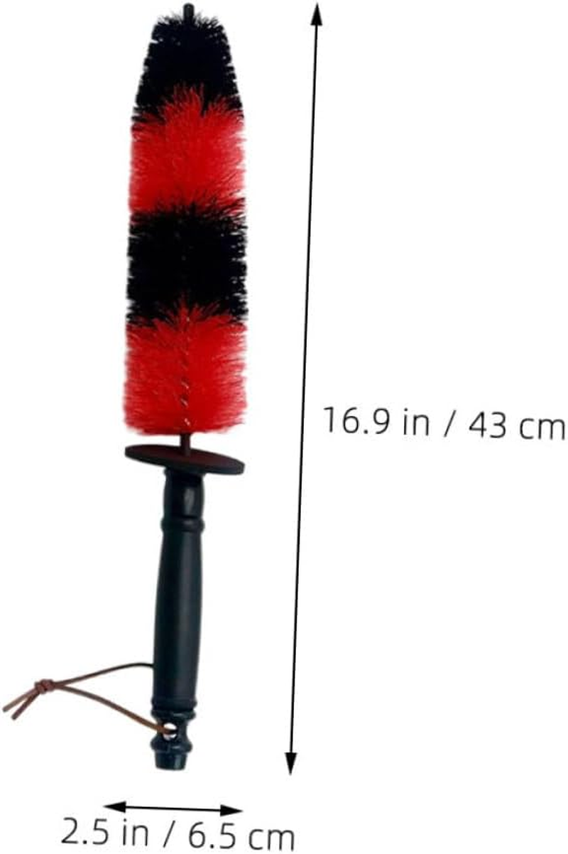 HONMEET Elastic Brush Tire Cleaning Brush 3 Pcs Set for Car Wheels Rim and Tire Scrubber with Long Handle Bendable Non-Scratching Bristles for Automotive Wheel Care Detailing image number 1