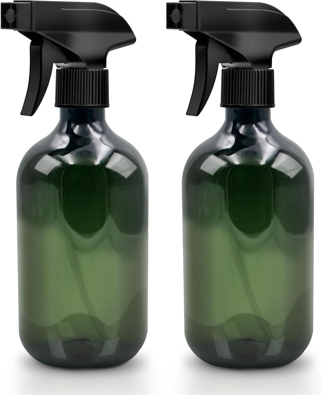 Pack of 2 Spray Bottles, 500 Ml Water Spray Bottle Plants, Atomiser Spray Bottles with Adjustable Spray Tips, Empty Water Spray Bottle Cleaning, Home, Garden, Hairdresser (Brown)