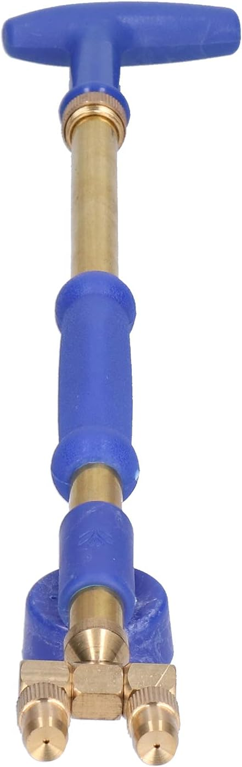 Garden Sprayer, with Double Nozzles G3/4 Female Thread Water Sprinkler, Telescopic Copper Rod Spray Misting, Water Jet image number 1