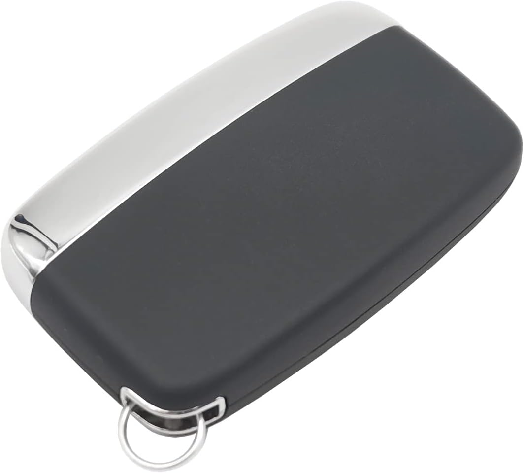 Horande Smart Car Key Cover Housing Case for Range Rover Replacement Shell for Jaguar Entry Remote Case Fob Black