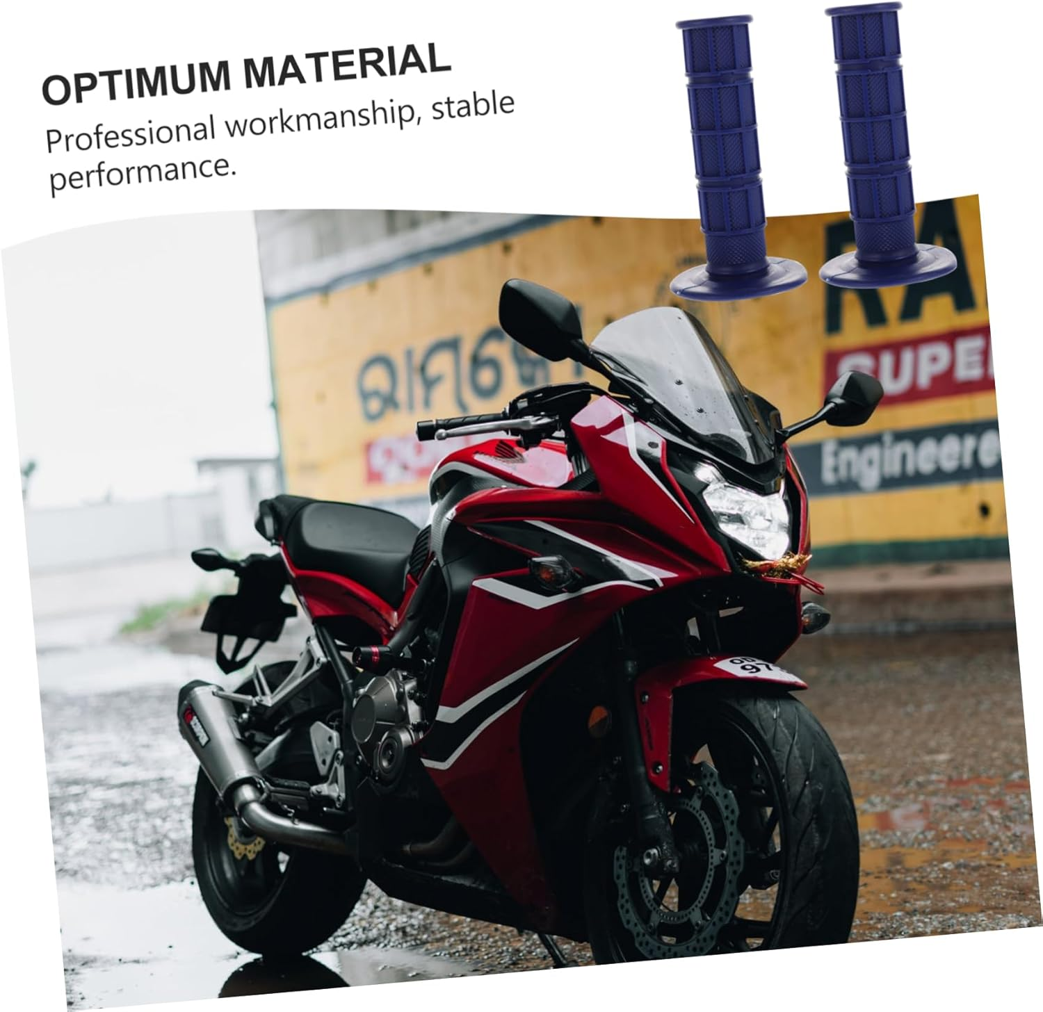 SEWOART Motorcycle Throttle Cable and Grip Set with Accelerator Lever, Universal Motorbike Transmission Spare Part for ATV and Dirt Bike Controls image number 5