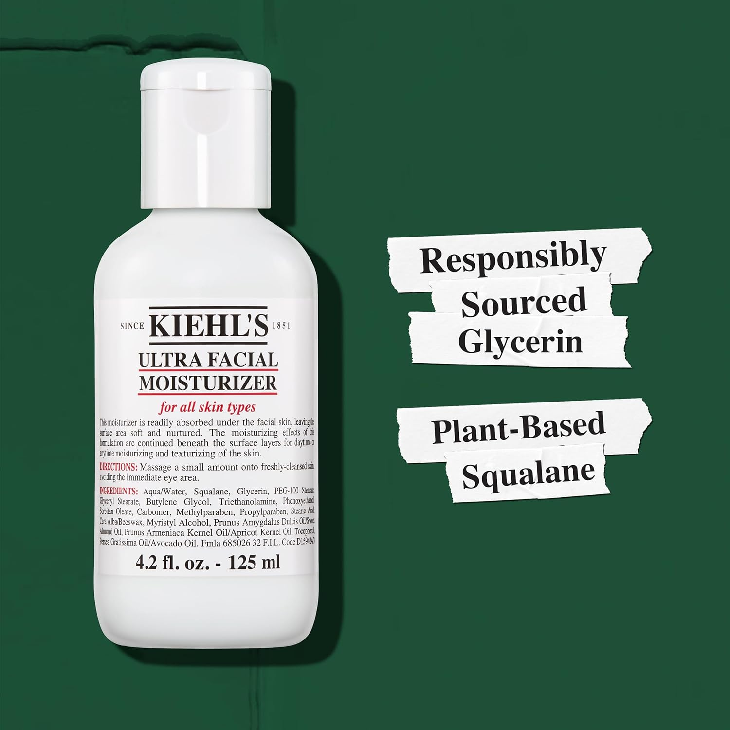 Kiehl'S Ultra Facial All Skin Types Moisturizer for Unisex image number 1
