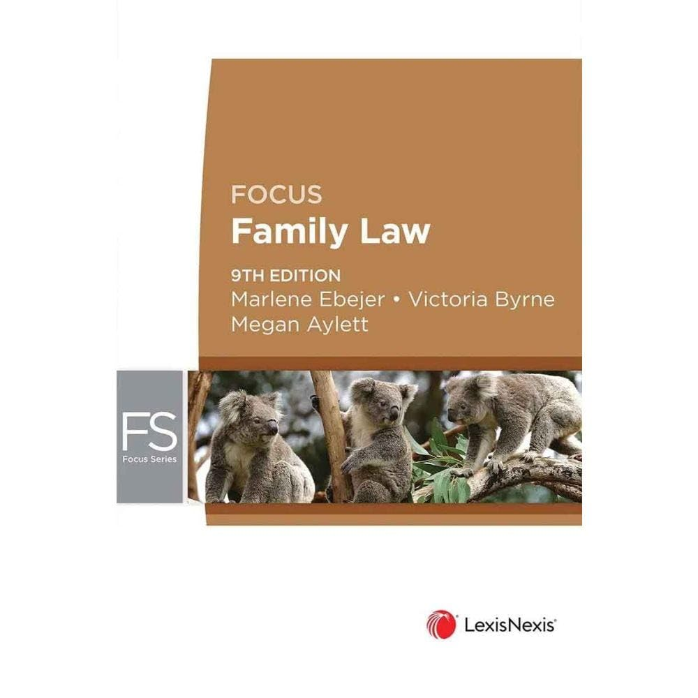 Focus: Family Law, 9Th Edition